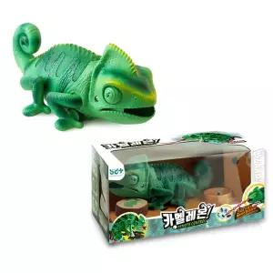 생일선물 카멜레온 동물 RC장난감 무선조종 학습 작동완구 놀이