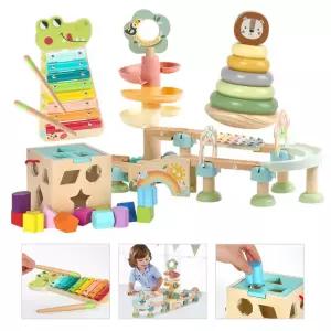 7개월 8개월아기 원목교구 소근육발달 장난감 추천 아기선물 오감발달