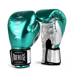 스포츠 스파링용 킥복싱글러브 ufc 하프핑거 실버 글러브