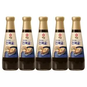 [하프클럽/CJ제일제당]백설 프리미엄 전복굴소스 350g x5개