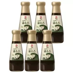 [하프클럽/CJ제일제당]백설 프리미엄 굴소스 210g x6개