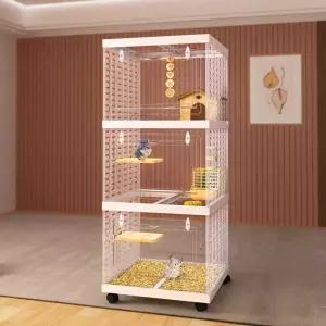 투명 아크릴 다람쥐 케이지 하늘다람쥐 사육장 대형 하우스