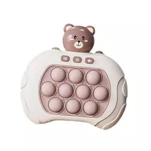 (올핀)푸쉬팝게임기 루아르모 3세대 곰돌이 전자팝잇