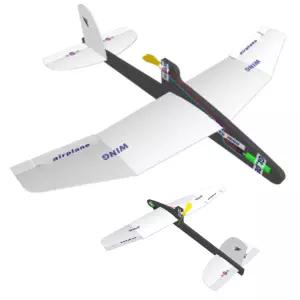 신형 초경량 고성능 충전식 전동 비행기만들기 여아 장난감 IQ