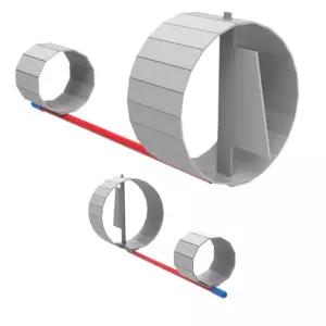 10인용 초등 과학 날개없는 원형 비행기 글라이더 선물 캠핑장