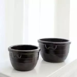 화분 시루 옹기 16x9 꽃 책상 테이블 카페 창가 디자인 사무실 소형 창틀 선물 식물