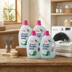 슈가버블 친환경 세탁세제 내추럴버블 3L x 4