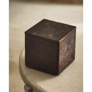 자라홈 브랜드관 뚜껑이 있는 소형 나무 상자 47100099716 423374