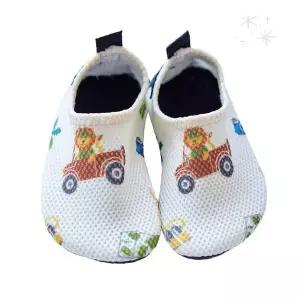 물놀이 신발 메쉬 소재 미끄럼 방지 바닥 동물 프린트 패턴 여름 해변 워터파크