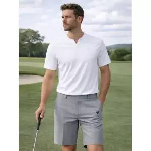 데니스골프 [DENNIS] 26SS신상 남성 체크 하프팬츠_NARMMPS313