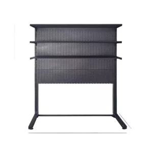 스탠딩타공판 스탠드 철제보드판 철제 보드판 흰색 스탠딩