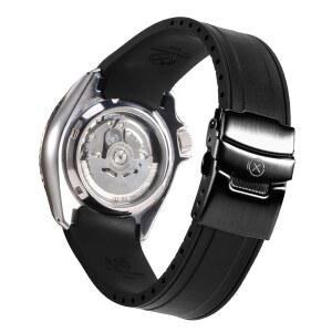 StrapXPro (SX1A) 22mm 시계줄 남성 고무 교체용 5 스포츠 SKX 시리즈 다이브 시계 5KX / SRPD 뉴 GMT SRPD51 SRPD53 SRPD55K1 SRPD59K1 SSK017 SSK019 등용 커브드 엔드 시계줄.