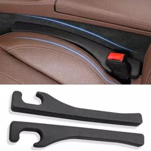 카시트 갭 필러 2팩 시트와 콘솔 사이의 간격을 메우는 유니버설 핏 스토퍼 카 액세서리 인테리어로 휴대폰