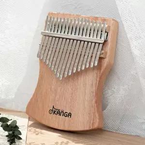 고급 칼림바 원목 플레이트 입문용 마호가니 칼림바 힐링 선물 손가락 클래식 교육용 피아노 캠핑용 연습용
