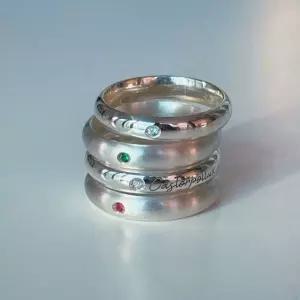 주문제작은반지 제작반지 각인반지 탄생석반지