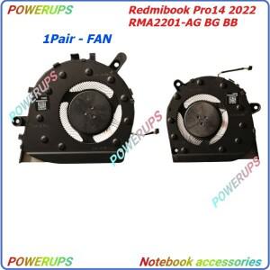 Xiaomi Redmibook pro14 2022 RMA2201-AG BG BB용 새  노트북/노트북 CPU/GPU 냉각 팬
