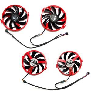 더블 방산 에디션 그래픽 카드 교체 선풍기 FDC10U12S9-C XFX Radeon RX460 R9 370