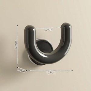 1pc Wall Mounted pers Ra Suction ing rpose Cup Shoe Hangers Bathroom Hook Space Multi Drilling for No