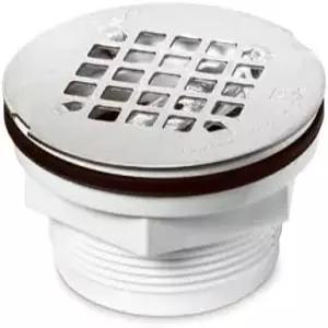 Oatey 2인치 101 PNC PVC 노콜 샤워 배수구 스테인리스 스틸 스트레이너 포함