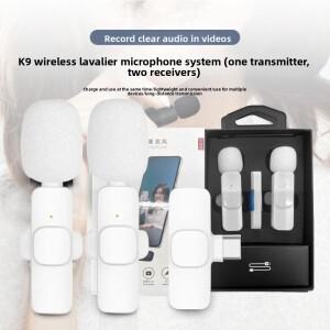 새로운 핑크 화이트 로즈 레드 무선 칼라 마이크 1:2 모바일 라이브 블루투스 미니