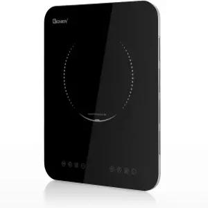 지오니엔 휴대용 인덕션 쿡탑 1200W 싱글 핫플레이트 조리대 버너 110~120V 센서 터치 전기 조리기 10 전원