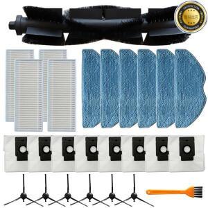 메인 브러시 필터  패드 EZVIZ RE4 Plus 진공 청소기 스위퍼 액세서리 용 먼지 봉투 사이드 닦기