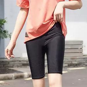 여자 편한 시원한 필라테스 아이스 5부 냉감 레깅스