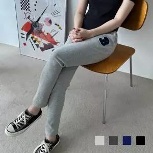 [셀러에이드]신상 여성바지 허리밴딩 캐쥬얼 여자바지 루즈핏 면