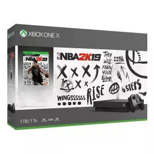 Xbox One X 1TB 콘솔 - NBA 2K19 번들 (판매 중단)