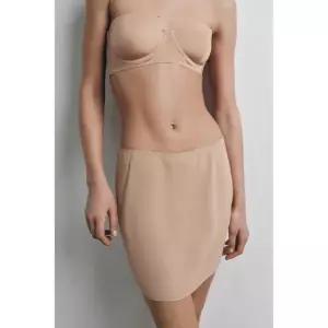 [국내] ZARA 자라 미니 로우라이즈 스커트 - 베이지 핑크