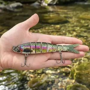 8단 관절 리얼 물고기 루어 13.5cm C타입 바다낚시 미끼 가짜미끼