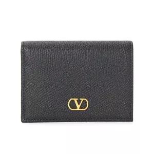 [단독특가/30개한정] 26SS  브이로고 시그니처 여성 반지갑 8W2P0AJ3SNP 0NO