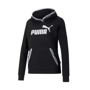 푸마 앰플리파이드 여성 후드티 블랙 585910-01