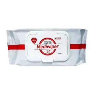 메디와이퍼 살균 손소독 물티슈 80매/소독/세정/티슈/소독용/손세정/용품/휴대용/개별/차량용/휴