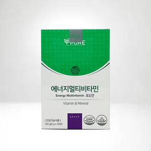 리브퓨어 에너지멀티비타민 30포 포도맛
