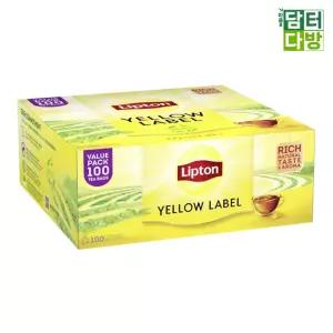 립톤 옐로우 라벨 립톤홍차 100티백