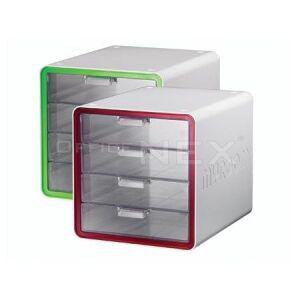 SYSMAX 마이룸 멀티 캐비넷 4단(258x345x295mm 녹색)