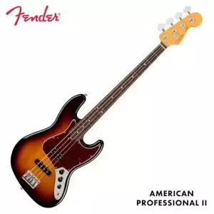 펜더 재즈 베이스 Fender USA American Professional II Jazz Bass RW 3-Tone Sunburst 019-3970-700