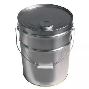 [원형 20리터 밀폐형 은색 깡통] 공캔 페일 라운드 스크류 말통 영원상사 철캔 구리스  