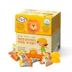 키움정 멀티비타민 미네랄 구미젤리(키타구) 60구미