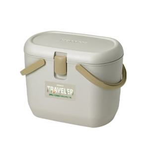 코멕스 아이스박스 트래블러 14L 베이지/라이트브라운 캠핑 낚시 아이스탱크