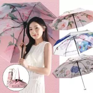 엔비 자외선 차단 미니 3단 우산 양산 패턴 우양산 모음 (로즐리)(리뷰 2000건 이상)