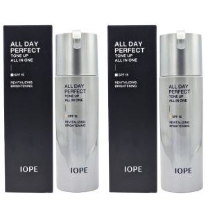 아이오페 톤업 맨 올데이 퍼펙트 톤업 올인원 120ml  x2 남성톤업올인원 c2