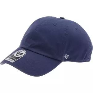 47브랜드 블랭크 클래식 클린업 캡 조절가능 남성용 및 여성용 플레인 야구 모자 - 로얄 블루