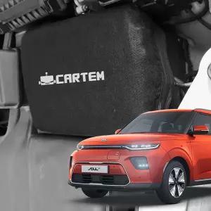 [카템] 2세대 쏘울부스터 EV 자동차 배터리 보온 커버 밧데리