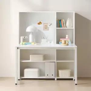 HM2056 심플 전면책장 책상세트 1200