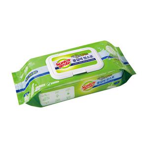 3M 스카치브라이트 물걸레 청소포 더블액션 플러스 대형 리필 20매