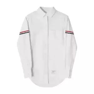 톰브라운 셔츠 FLL019E 00098 680 스트라이프 그로그랭 암밴드 옥스포드 여성셔츠 당일발송