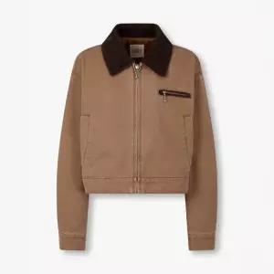 [롯데백화점]스튜디오톰보이 카라배색 크롭 점퍼 (9105113101)