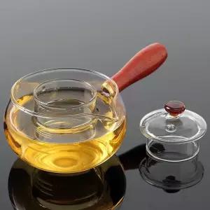 원더풀타임 내열유리 차포트 350ML 필터 1인용